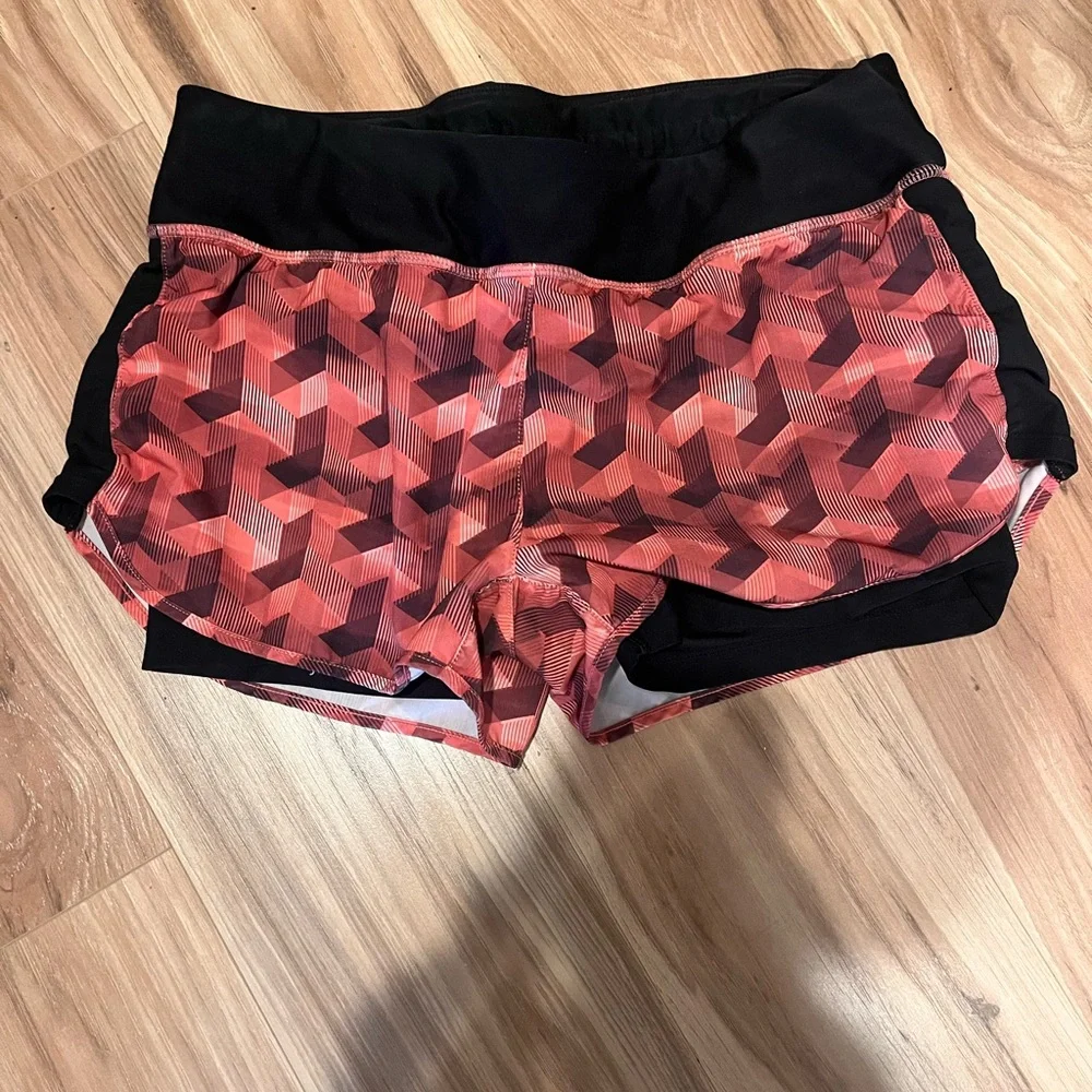 Orange athletic Shorts